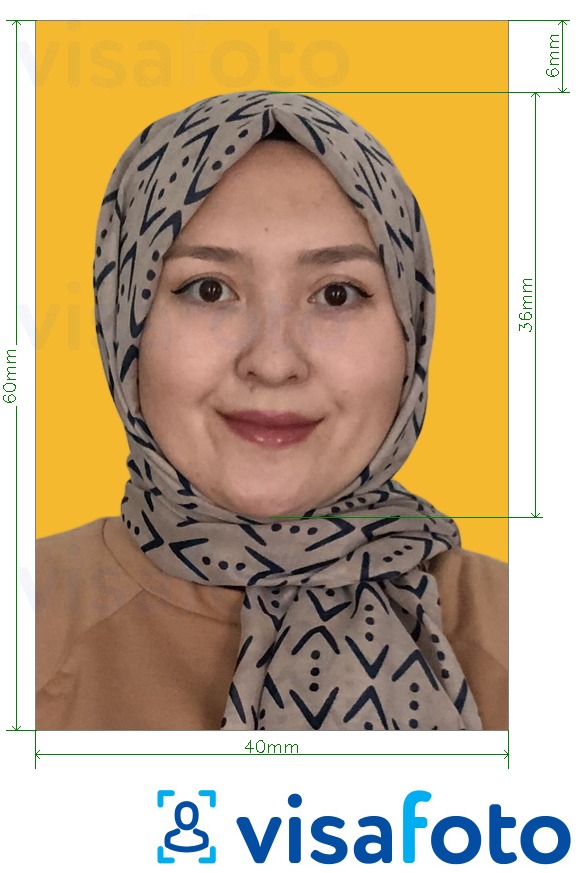 Näide fotost __name__ jaoks täpse suuruse spetsifikatsiooniga
