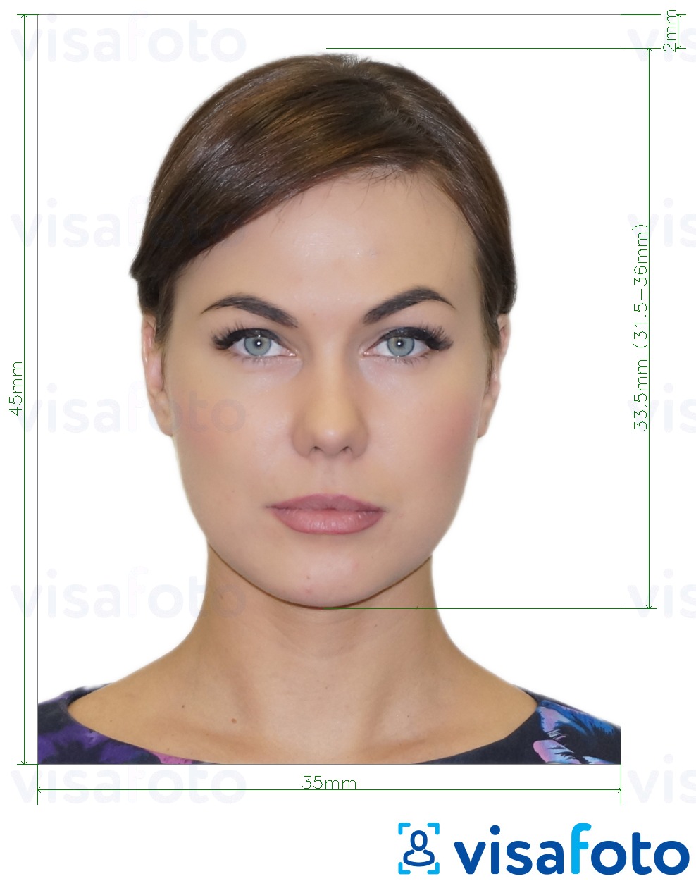 Näide fotost __name__ jaoks täpse suuruse spetsifikatsiooniga
