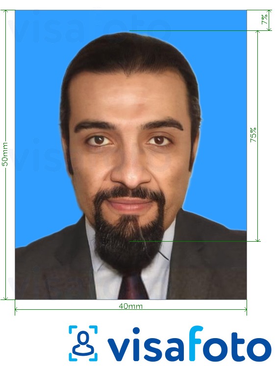  Kuveidi pass (esmakordselt) 4x5 cm sinine taust fotonäidis koos täpse infoga mõõtude kohta.