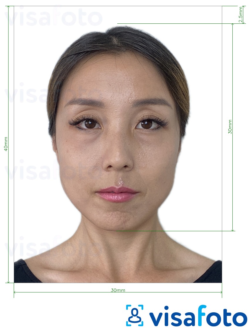 Näide fotost __name__ jaoks täpse suuruse spetsifikatsiooniga
